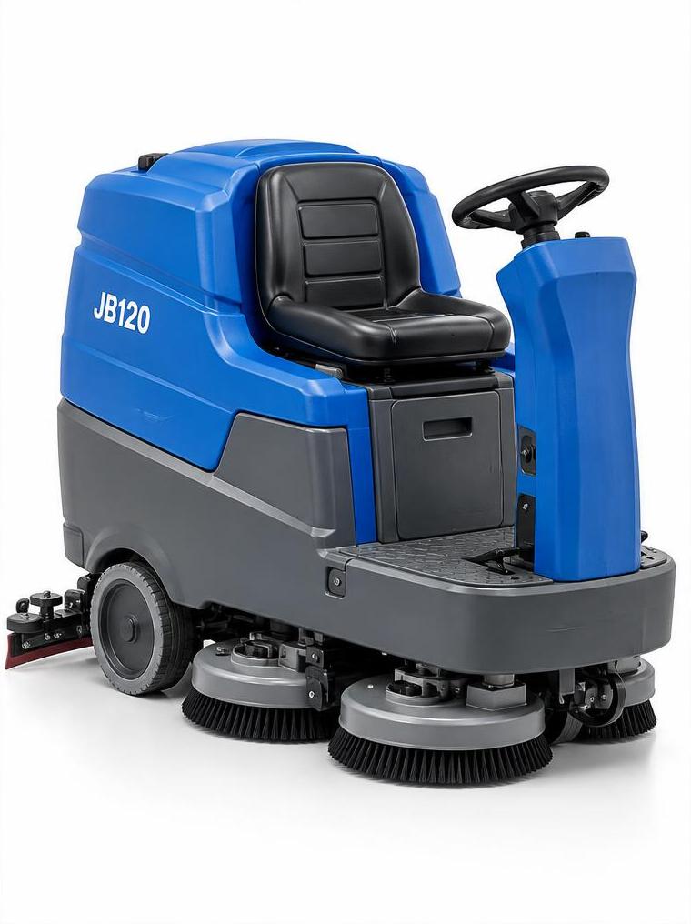 JB120 — Lavadora hombre a bordo de gran superficie